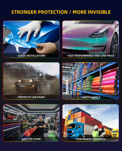 Farbenfrohe Professionelle PET PVC Laser-Farbwechsel-Vinylfolie Holographische Selbstklebende Wasserdichte Dekorative Autofolie - Product Image 4