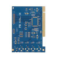 Fabricant de cartes accélératrices GPU/NPU/ASIC personnalisées avec substrat à faible perte, HDI, forage contrôlé, impédance contrôlée et connecteurs dorés