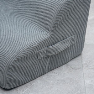 Venta al por mayor de fábrica, escaleras antideslizantes para mascotas, gris, 2 escalones, esponja elástica alta, escalones para perros, escaleras para cama - Product Image 6