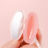 Masque pour les lèvres hydratant longue durée à texture gelée rose de marque privée personnalisé One Stop Masque pour les lèvres hydratant réparateur