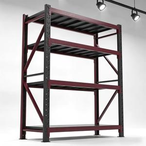 Étagères <span class=keywords><strong>de</strong></span> rangement robustes sur mesure Depotfit Factory, revêtement poudré, résistantes à la rouille, 4 roues, installation facile, réglables, en promotion - Product Image 2