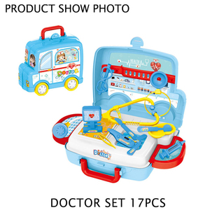 Juego de Juguetes Médicos de Plástico para Niños, Kit de Doctor de Juguete Portátil para Juego de Simulación - Product Image 4
