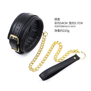 Cross-border adult SM wholesale factory direct sales of <b>bondage</b> hand and foot <b>sets</b>, high-end leather <b>sets</b> for couples' flirting. - Product Image 4