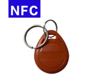 Haute qualité NFC keyfobsT5577 125KHZ TK4100 EM4100 RFID porte-clés personnalisable ABS contrôle d'accès porte-clés QR code rfid porte-clés