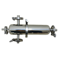 Boîtiers de filtre à gaz en acier inoxydable 316 304 pour la filtration de l'air, du gaz, du CO2, de la vapeur, et la ventilation