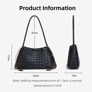 RZCK sacs pour femmes marque en gros 2025 nouvelle épaule bandoulière français Ins Style fait à la main tissé épaule poche petit sac carré - Product Image 2