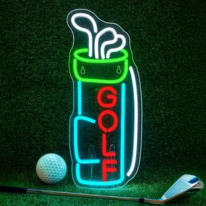 Golf Neon <b>Sign</b> LED indoor hanging ambient light shop <b>sign</b> wall decoration light entrance indicator light luminous <b>sign</b> 5V 12V - Product Image 1