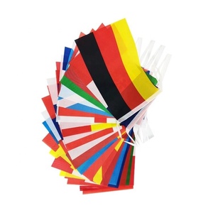 Banderines de poliéster para equipos de fútbol, banderines para equipos de países del mundo, envío rápido, 24 Uds. - Product Image 5