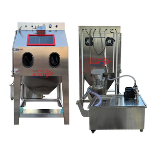 Ướt cát nổ tủ hơi máy phun cát với hệ thống vòng kín - Product Image 1