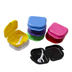 Estuche para Retenedores Dentales al por Mayor, Caja para Guardar Dentaduras Postizas con Cepillo para Implantes, Equipo de Limpieza y Relleno Dental - Product Image 4