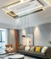 Ventilateur sans pales, simple et moderne, pour salon, plafond, chambre, salle à manger