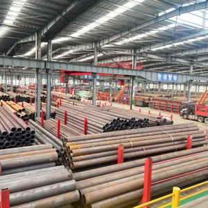 Factory ASTM A106 <strong>Gr</strong>.B Seamless Carbon Steel Pipe 20# Hot Rolled Seamless Tube Sch40 for Fluid Transportation - Product Image 3