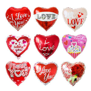 Palloncini in pellicola di alluminio a forma di cuore da 18 pollici per San Valentino - Decorazioni a forma di cuore per feste di matrimonio per simboleggiare l'<span class=keywords><strong>amore</strong></span>. - Product Image 3