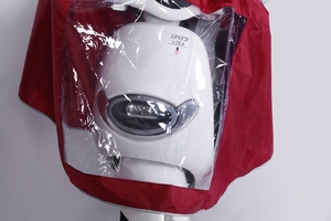 Imperméable en tissu Oxford imperméable extra large pour adultes <span class=keywords><strong>Poncho</strong></span> épaissi couvre-pieds pour le cyclisme en plein air, la moto et la pluie. - Product Image 6