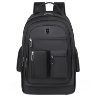 Mochila de Gran Capacidad con Ruedas para Ordenador Portátil, Estilo Casual, Doble Asa, para Hombre, Ideal para Viajes