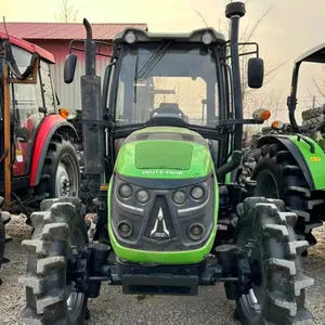 80 HP farmlead bốn bánh xe máy kéo deutz-fahr 4WD bánh xe Deutz fahr 80 máy kéo