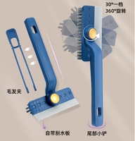 2024 nouveau modèle multifonctionnel rotatif Gap brosse carrelage nettoyage grattoir poignée en plastique fenêtre utilisation