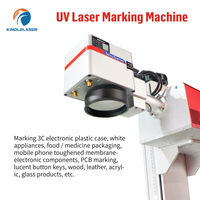 Machine laser de marquage interne du verre Uv 3W 5W Graveur laser UV pour la gravure sans fissure du verre et du miroir sur les bouteilles de vin Awards