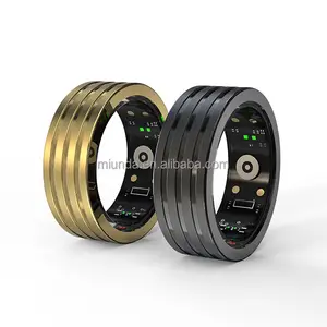 MIUNDA Smart Ring MR-S007 / With USA6~13# / Sleep Tracking Wearable / Heart Rate / Fitness Tracker / 5-7Days Battery Life