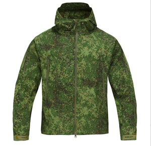 DFF01 Traje de Invierno con Forro Polar, Chaqueta y Pantalones de Camuflaje Digital Verde Rusia - Product Image 1