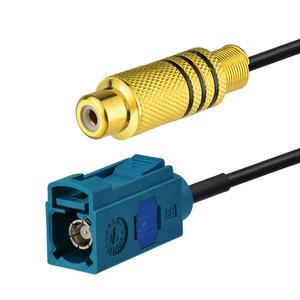 <span class=keywords><strong>Cable</strong></span> Fakra Z hembra a conector RCA hembra, <span class=keywords><strong>cable</strong></span> de vídeo, <span class=keywords><strong>cable</strong></span> de extensión de antena para <span class=keywords><strong>radio</strong></span> de coche - Product Image 1