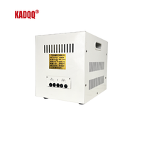 Stabilisateur de courant AVR - Contrôle par servomoteur 5KVA 220V Sortie monophasée Construction en cuivre Double protection contre les fluctuations