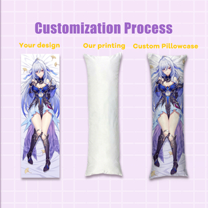Popular Washable Custom Printed <strong>Double</strong> Side Anime Dakimakura <strong>Pillow</strong> Make Your Own Dakimakura for Daily Use - Product Image 2