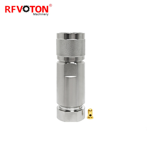 Connecteur coaxial RF plaqué argent haute performance HN <span class=keywords><strong>m</strong></span>âle pour câble coaxial LMR600/12D <span class=keywords><strong>FB</strong></span> - Product Image 2