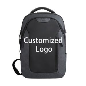 Sac à dos pour ordinateur portable en PU imperméable, géométrique, avec port USB, doublure en polyester, capacité 36-57L, idéal pour l'école et les voyages, unisexe, vente en gros usine - Product Image 2