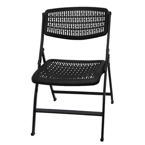 Silla Plegable de Playa de Plástico para Exteriores con Estructura de Hierro Moderna y Resistente, para Jardín, Hotel y Parque - Product Image 1