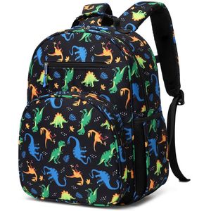 スクールバックパックビンテージ漫画カースクールバッグ防水男の子用大容量 - Product Image 4