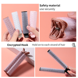 Bigoudis sans chaleur portables à fixation auto-agrippante pour des ondulations naturelles – Soin capillaire sûr et sans dommage pour un volume à la racine - Product Image 5