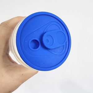 Couvercles en silicone pour canettes de bière de 16 oz, vierges pour sublimation, en provenance de notre entrepôt aux États-Unis - Product Image 5
