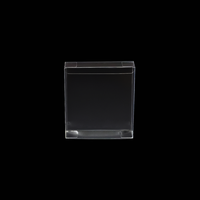 Boîtes cadeaux et étuis de protection transparents en PVC recyclé, carrés, avec revêtement UV, personnalisables, épaisseur 0,25-0,6 mm, emballage cadeau et artisanat