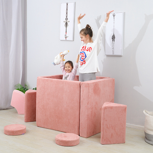 Sofá Modular de espuma para niños, juguete de cama para gatear, ODM OEM - Product Image 4