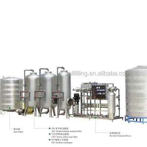 Industrial RO pure water treatment system/drinking water purification plant purifier SUS304