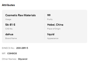 Glycérine végétale pure à 99 % (glycérol) de qualité cosmétique, matière première hydratante pour la peau - Product Image 6