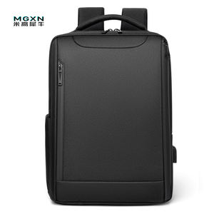 Customizable Waterproof Oxford Polyester Laptop <strong>Backpack</strong> with USB Zipper Unisex Business Bag Travel School Rucksack for Men - Product Image 1