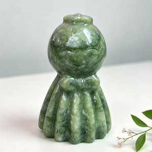 Figura Decorativa de Cristal de Piedra Semipreciosa Natural de 6 cm, Tallada a Mano, Ecológica, para Decoración del Hogar, Teru Teru <span class=keywords><strong>Bozu</strong></span> - Product Image 4