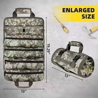 Sac à outils pliable de grande capacité pour électricien et menuisier, non imperméable, portable, pour le commerce électronique, 50x32cm