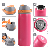 Bouteille d'eau personnalisée avec logo personnalisé 20oz 30oz Bouteille d'eau en acier inoxydable isolée sous vide avec bouteille à boire portable