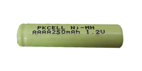 Batterie rechargeable NiMH AAAA 1,2 V 250 mAh pour stylet avec prix de gros