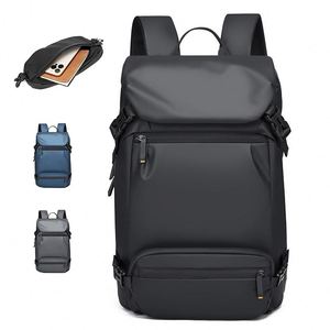 Sac à dos de voyage imperméable personnalisé en gros 2025, sac décontracté pour hommes, sac pour étudiants, sac à dos pour ordinateur portable - Product Image 1