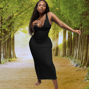 เดรสแฟชั่นเด็กผู้หญิงทรงวีลึก 9 สี ยืดหยุ่นสูง - Product Image 6