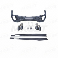 MXGET Nuevo Kit de Carrocería de Fibra de Carbono Estilo LD X6 G06, Difusor Delantero, Faldones Laterales, Tubo de Escape, Enganche de Remolque, Alta Calidad