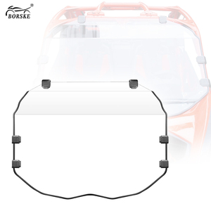 Fabricante de China Popular Clear Front Full Windshield UTV PMMA Parabrisas para Can-Am <span class=keywords><strong>Maverick</strong></span> <span class=keywords><strong>X3</strong></span> - Product Image 1