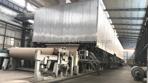 China Leverancier Kraftpapier Machine, Karton Productie Lijn, Katoen Rijst Stro Recycling Voor Carton Papier Machine Prijzen