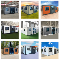 Casa Contenedor Modular Prefabricada de Acero de Ensamblaje Rápido y Reciclable con Diseño Moderno para Edificio de Oficinas