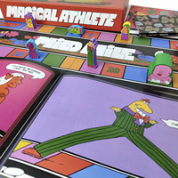 Magic Athletes 2-6 Joueurs Chinois et Anglais Événement Sportif Ludique Hot Streak Jeu de Société et de Cartes Compétitif Multijoueur pour Fêtes