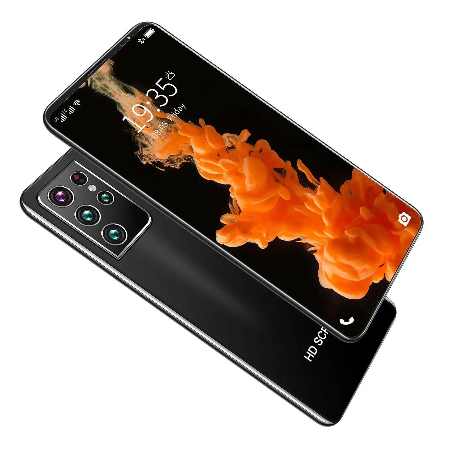 Prix super bas vente chaude téléphone Android S24 Ultra transfrontalier 5.5 pouces 8 + 128gb pixel grand écran 3G 4G 5G smartphone